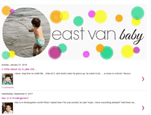 Tablet Screenshot of eastvanbaby.com